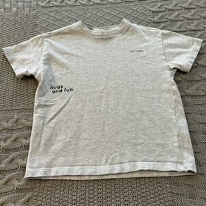 Zara Gray Short Sleeved Inspo Sweatshirt ~ 6